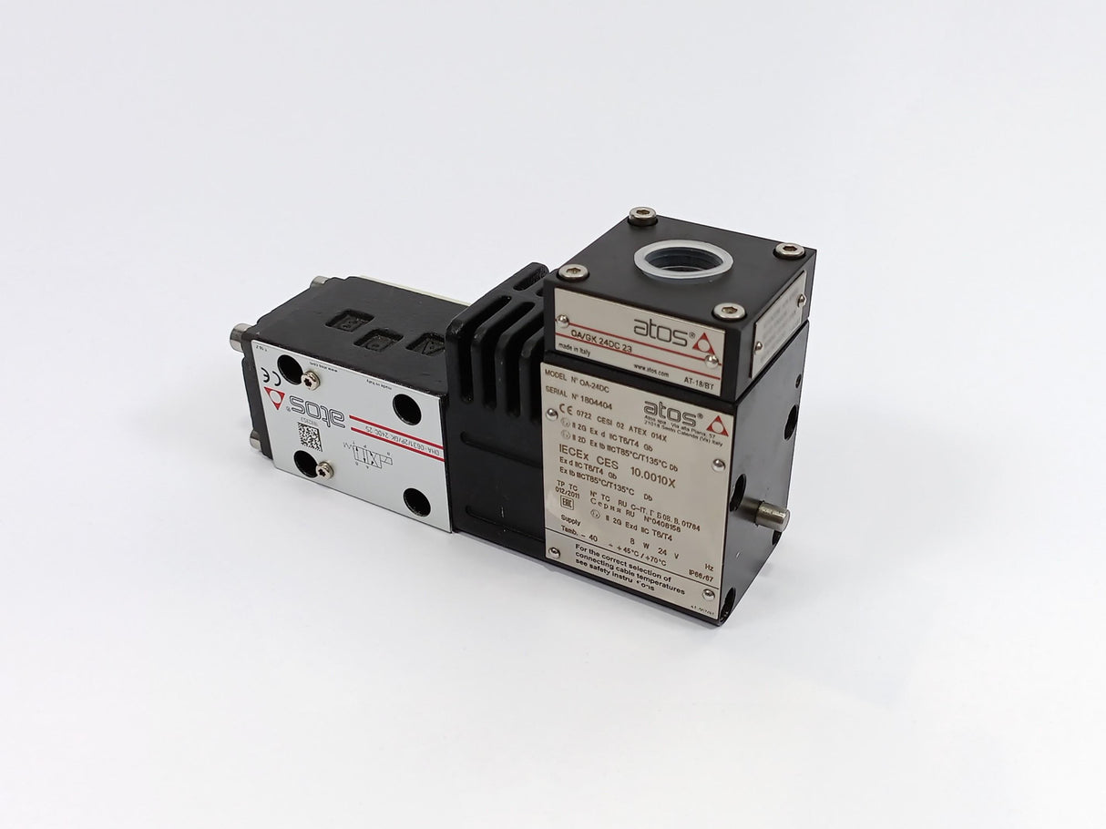 Atos DHA-0631/2P/GK 24DC 25 Hydraulic Ex-Proof Solenoid Valve