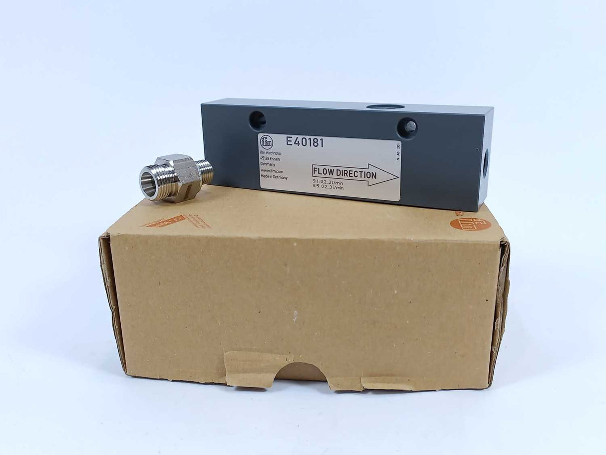 Ifm Electronic E40181 Process adapter for small volumetric flow quantities
