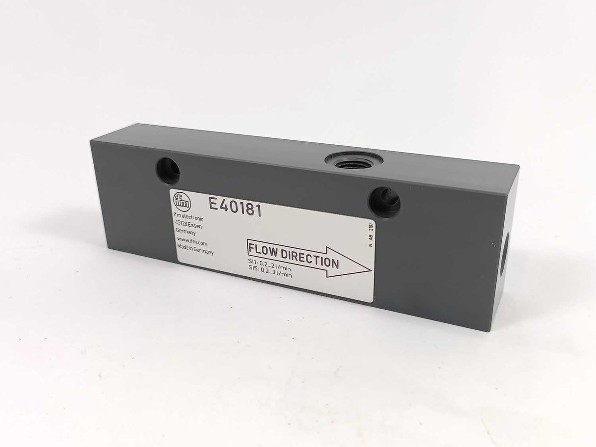 Ifm Electronic E40181 Process adapter for small volumetric flow quantities