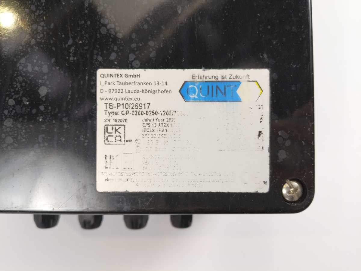 Quintex QA-0220-0220-1816/713411 CF-ARO-GUB01, TB-P10/26917,