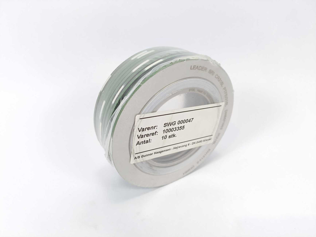 LEADER SRI CR316L PTFE/316L DN65PN63 DH56H Spiral Wound Gasket 10pcs.