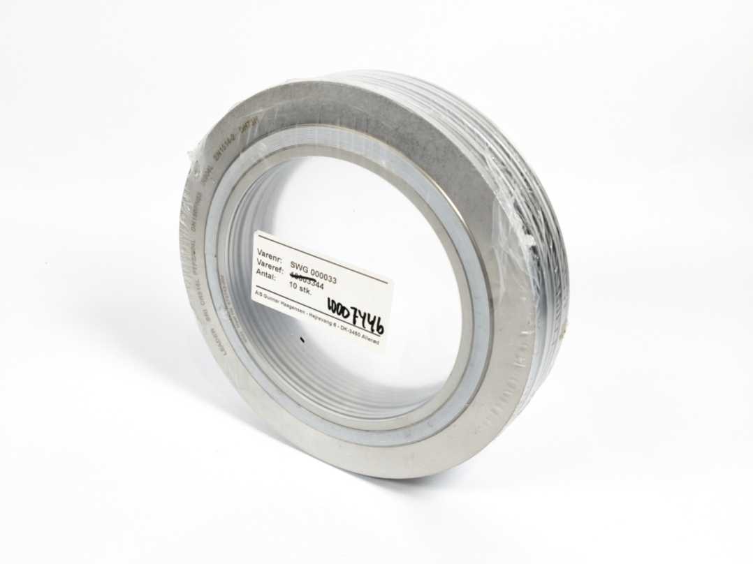 LEADER SRI CR316L PTFE/904L DN150PN63 DH73H Spiral Wound Gasket 10 Pcs.