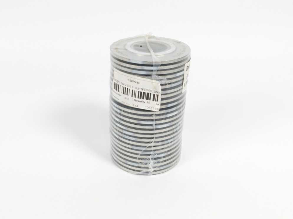 LEADER SRI CR316L PTFE/904L DN25PN63 DH71H Spiral Wound Gasket 25Pcs.