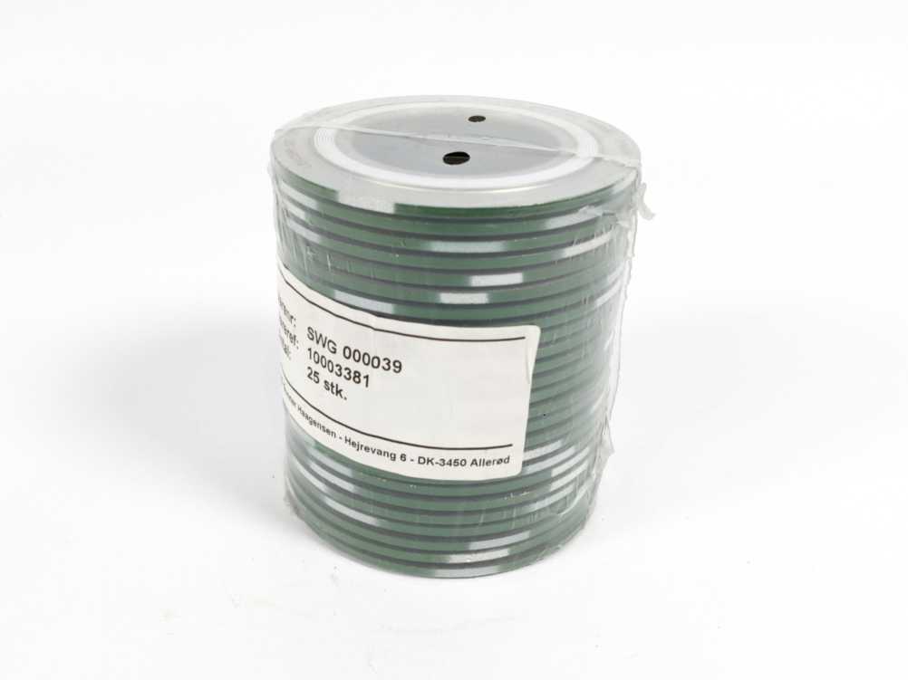 LEADER SRI CR1.4404 PTFE/1.4404 DN50PN10-40 DH49H Spiral Wound Gasket 25Pcs.