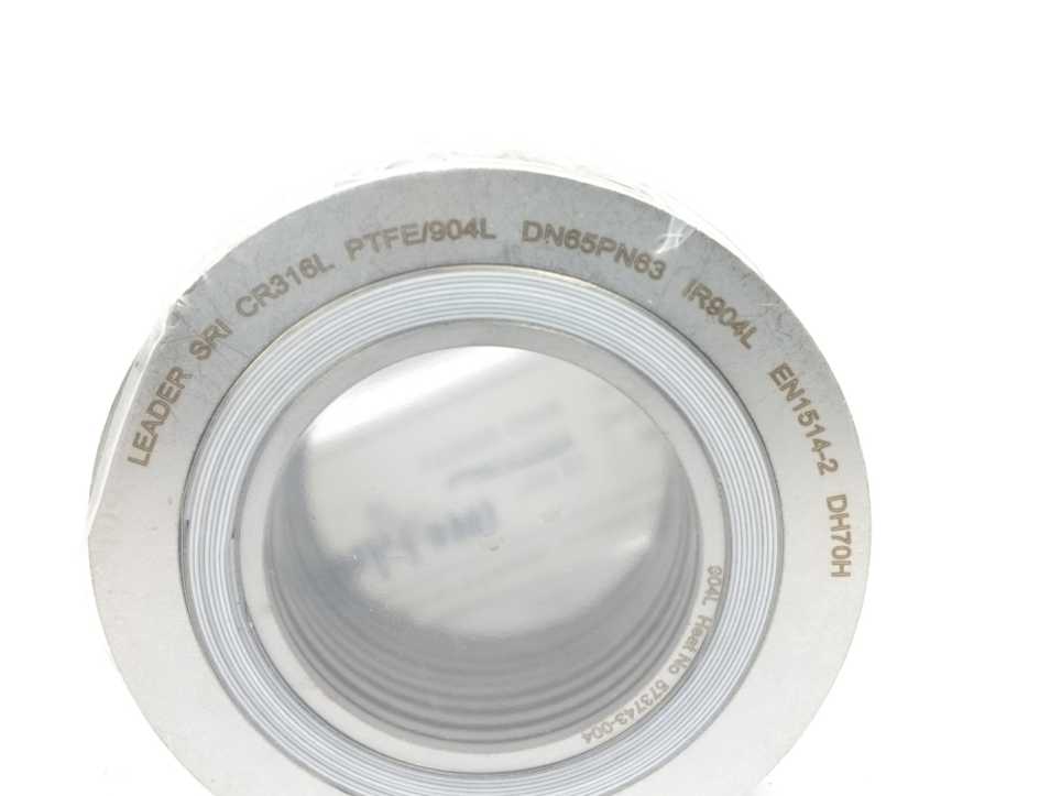 LEADER SRI CR316L PTFE/904L DN65PN63 DH70H Spiral Wound Gasket 10Pcs.