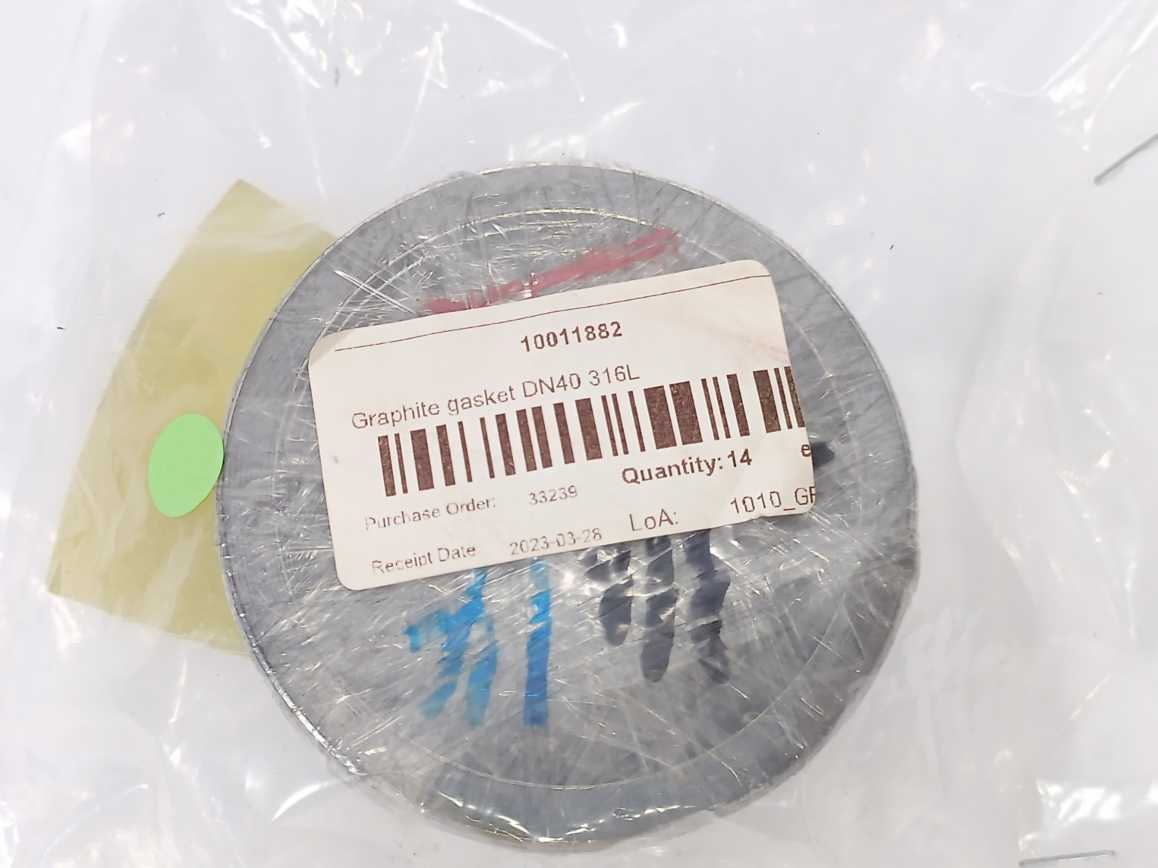 DN40 316L Graphite Spiral Wound Gasket 14 Pcs.