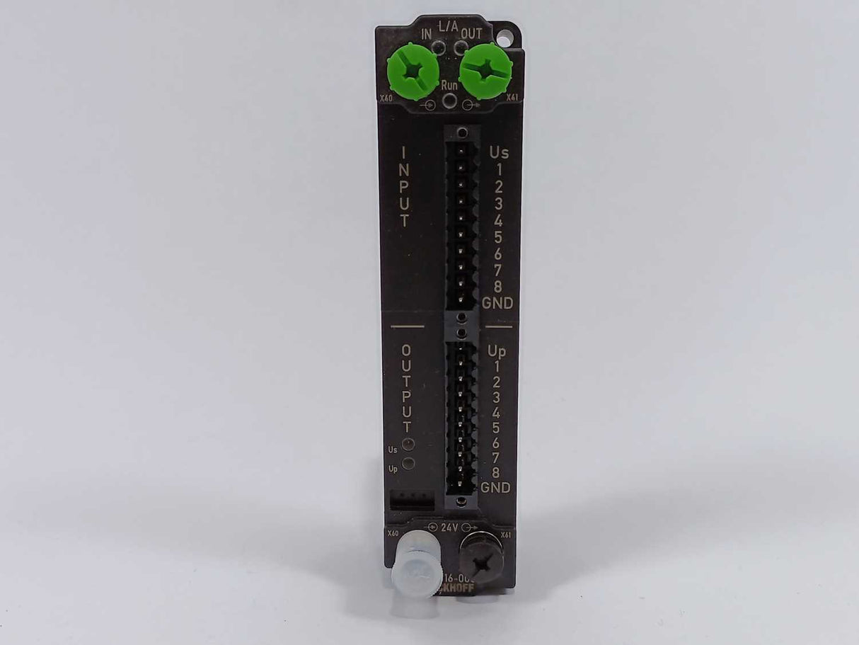 Beckhoff EP2316-0003 EtherCAT Box 8 Channel Input & 8 Channel Output Module