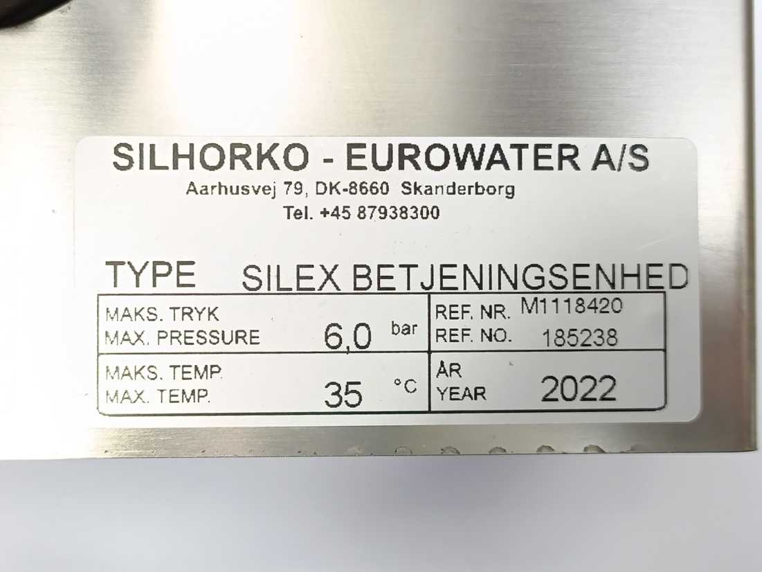 Silhorko-Eurowater 185238 SILEX Operating Unit For Demineralization Systems