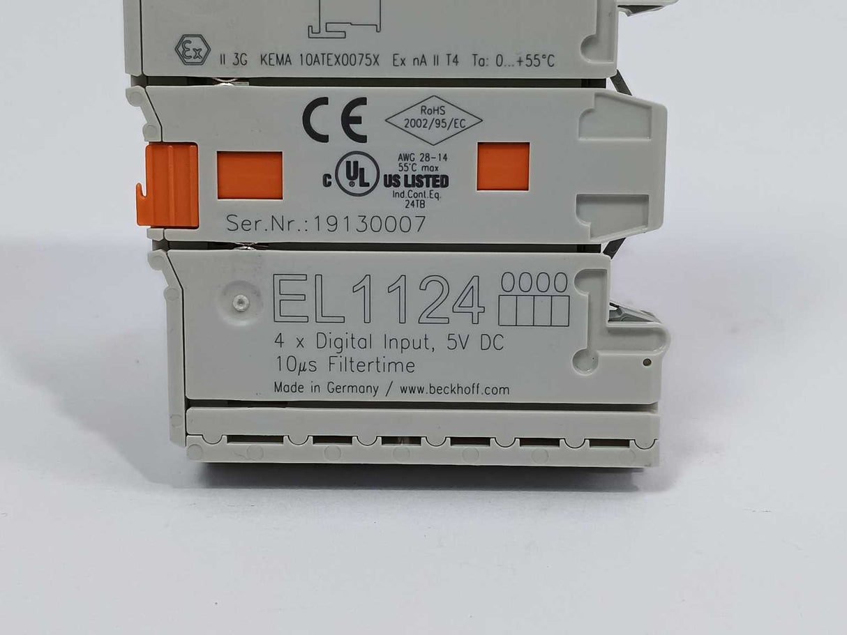 Beckhoff EL1124 4x Digital input, 5V DC