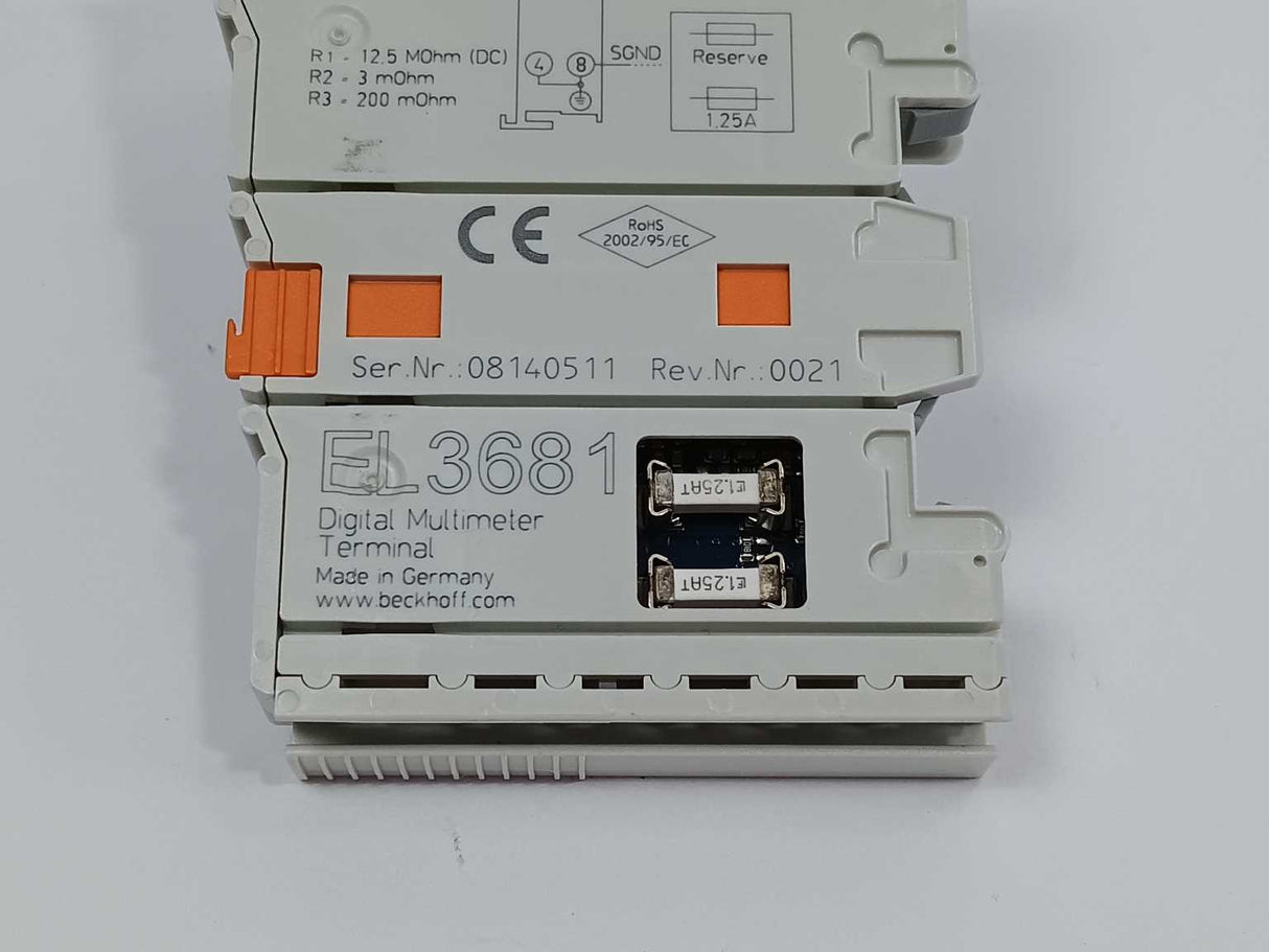 Beckhoff EL3681 Digital Multimeter Terminal