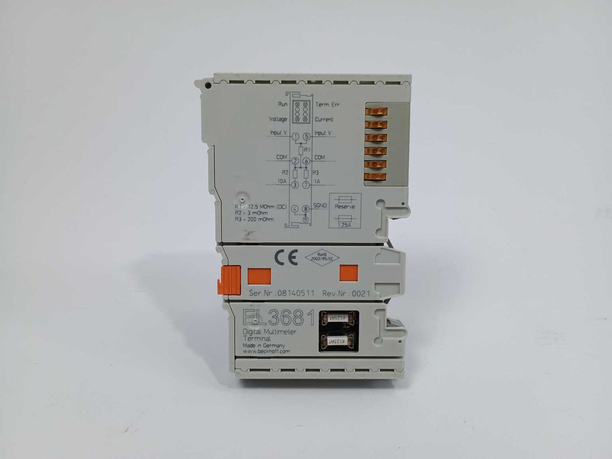 Beckhoff EL3681 Digital Multimeter Terminal