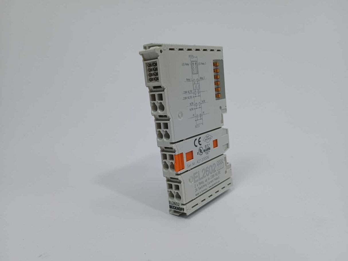 Beckhoff EL2602 2x Relay, up to 230V AC/DC