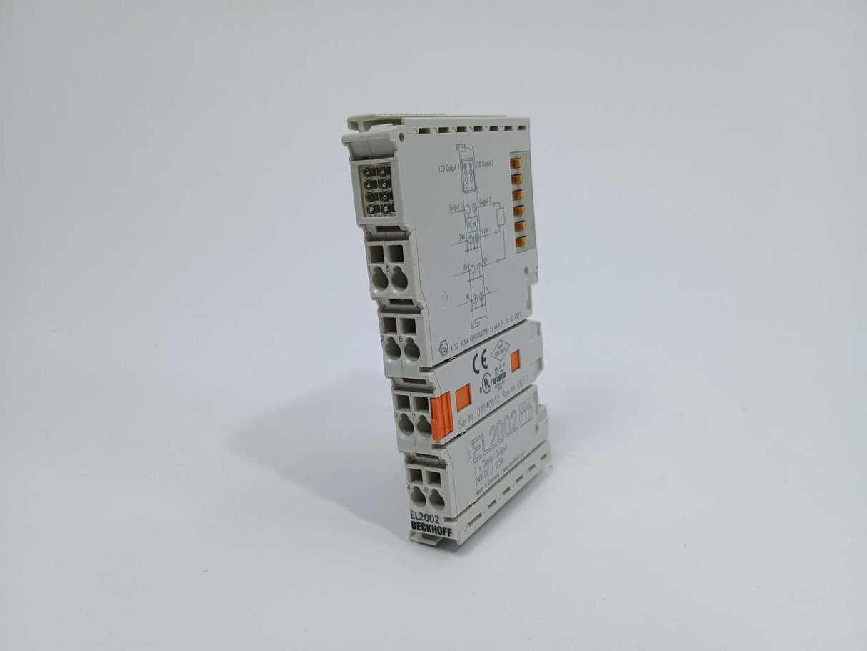 Beckhoff EL2002 2x Digital Output, 24V DC / 0,5A