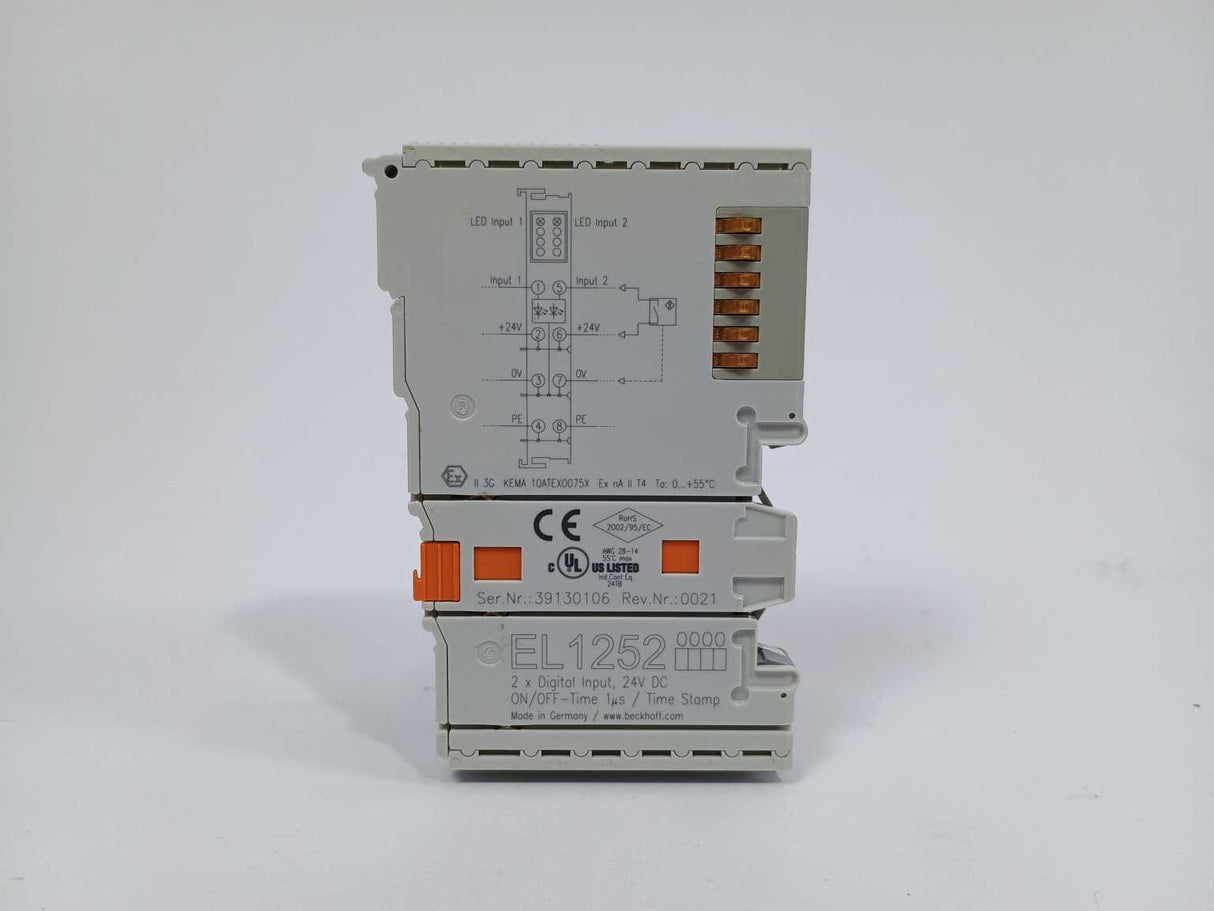 Beckhoff EL1252 2x Digital input, 24V DC