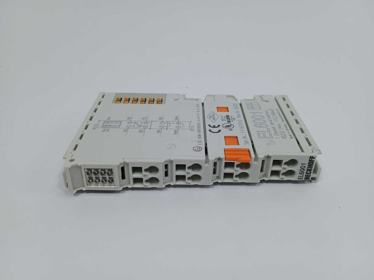 Beckhoff EL6001 1 Channel Serial Interface, RS232