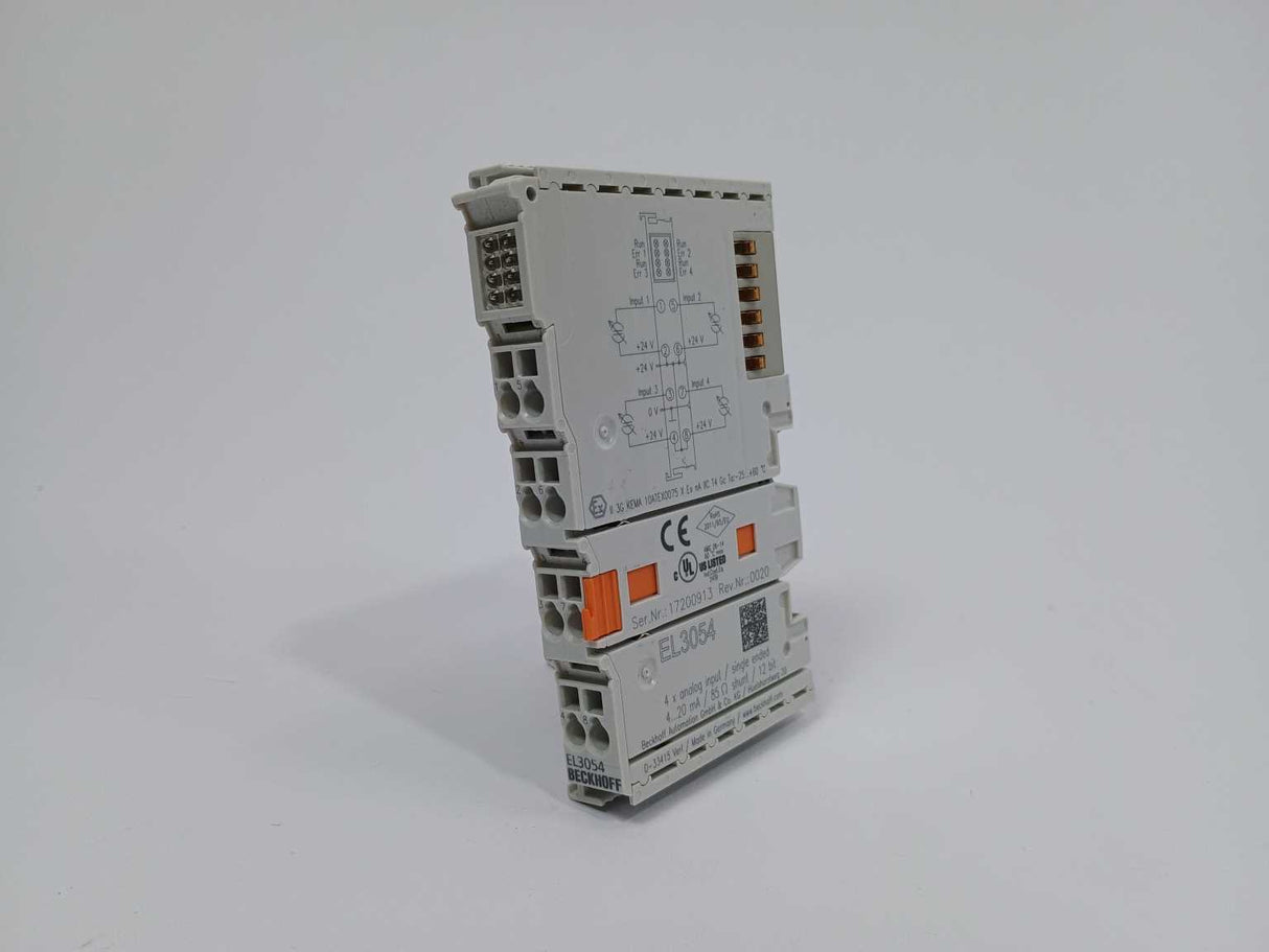 Beckhoff EL3054 4x analog input / single ended