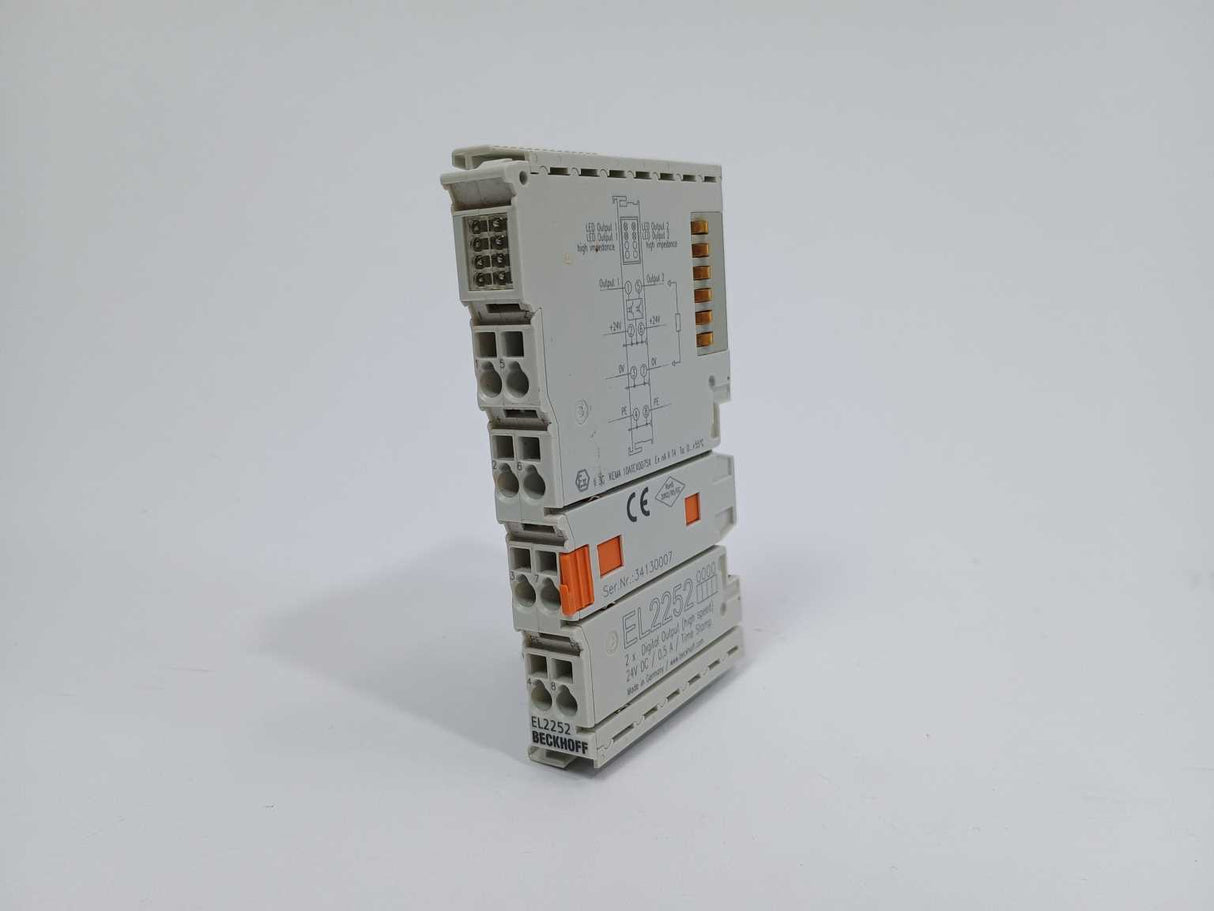Beckhoff EL2252 2 x Digital Output (high speed) 24V DC / 0,5A