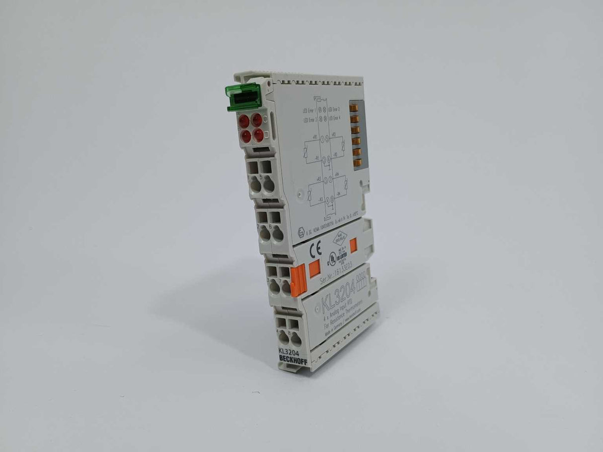 Beckhoff EL3204 4x analog input RTD For resistance Thermometers