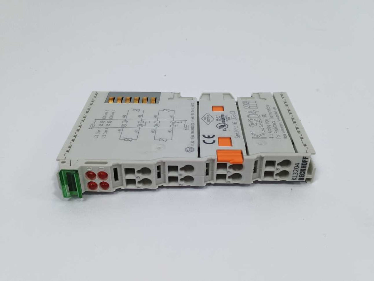 Beckhoff EL3204 4x analog input RTD For resistance Thermometers
