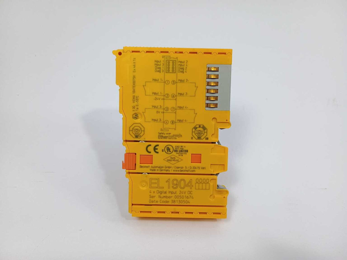 Beckhoff EL1904 4 x digital input 24VDC