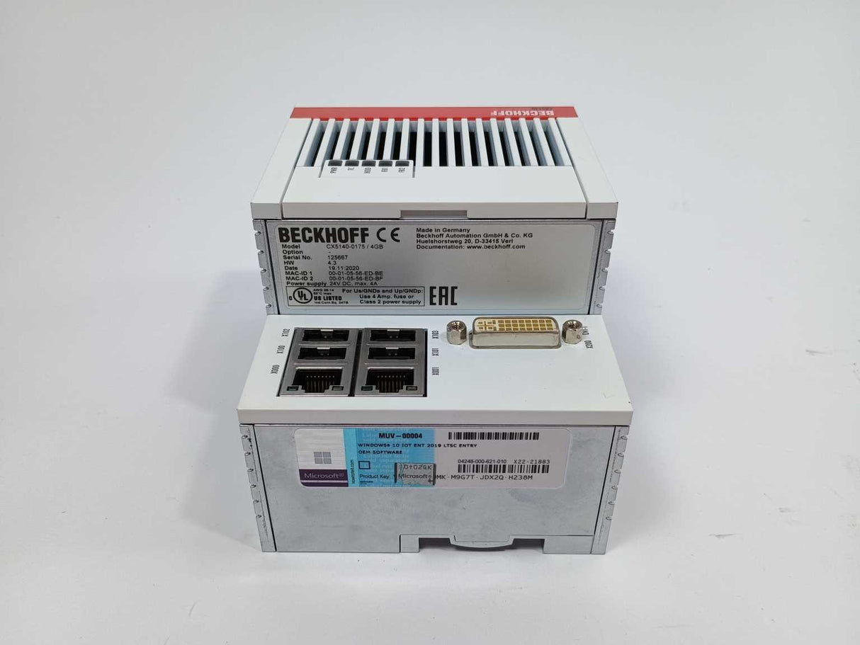 Beckhoff CX5140-0175 /4GB Embedded PC 24V DC, max 4A