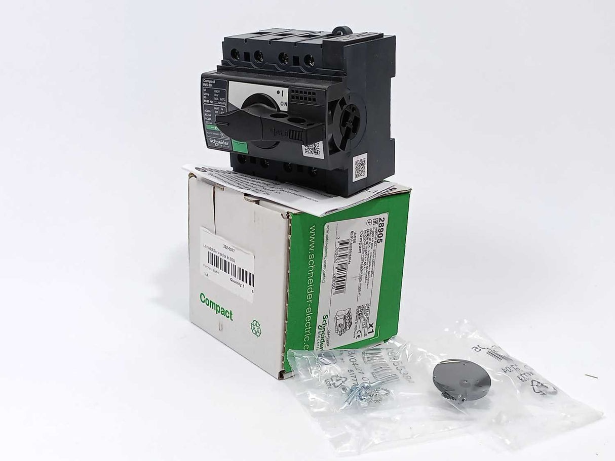 Schneider Electric 28905AD INS80 4P 80A - Switch Disconnector