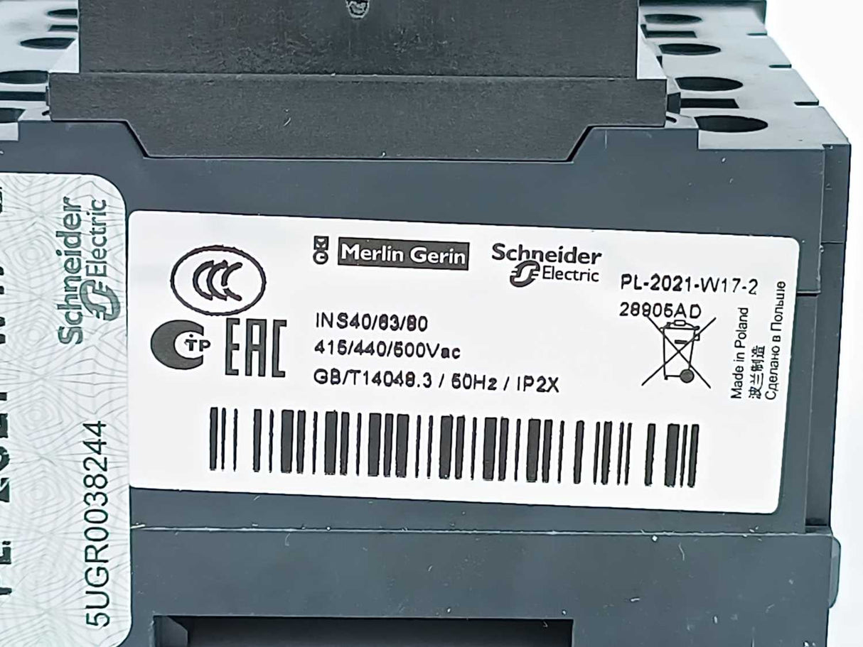 Schneider Electric 28905AD INS80 4P 80A - Switch Disconnector