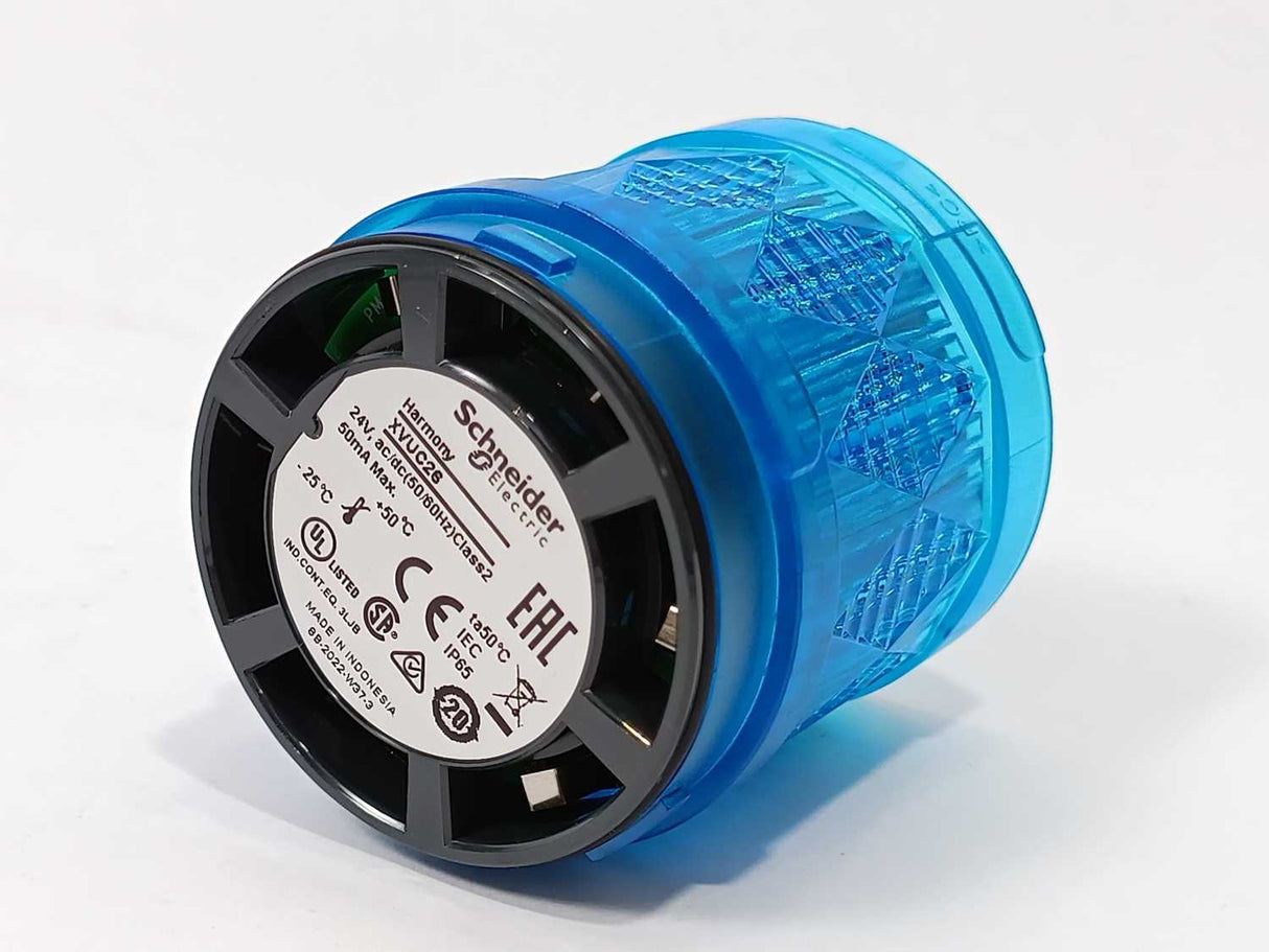 Schneider Electric XVUC26 Blue Illuminated LED Unit for Modular Tower Lights