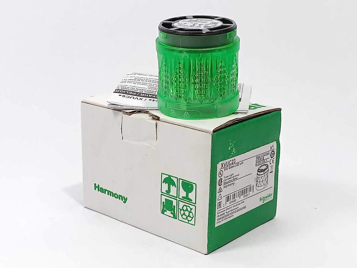 Schneider Electric XVUC23 Green Illuminated LED Unit for Modular Tower Lights