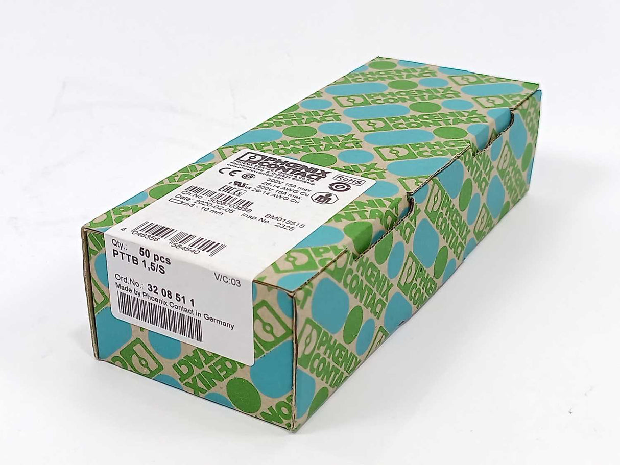 Phoenix Contact 3208511 PTTB 1,5/S - Double-level terminal block, 50 pcs