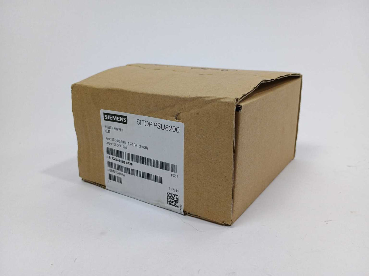 Siemens 6EP3436-8SB00-0AY0 SITOP PSU8200 24V 20A Power supply