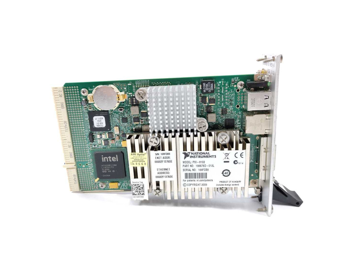 National Instruments 196576D-012L NI PXI-8102 Embedded Controller