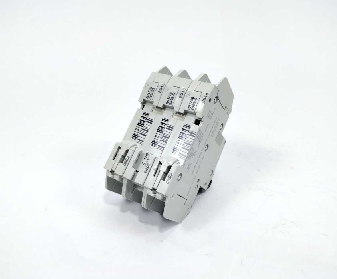 Schneider Electric 60195 C60 Miniature Circuit Breaker 3P - 15A - D Curve