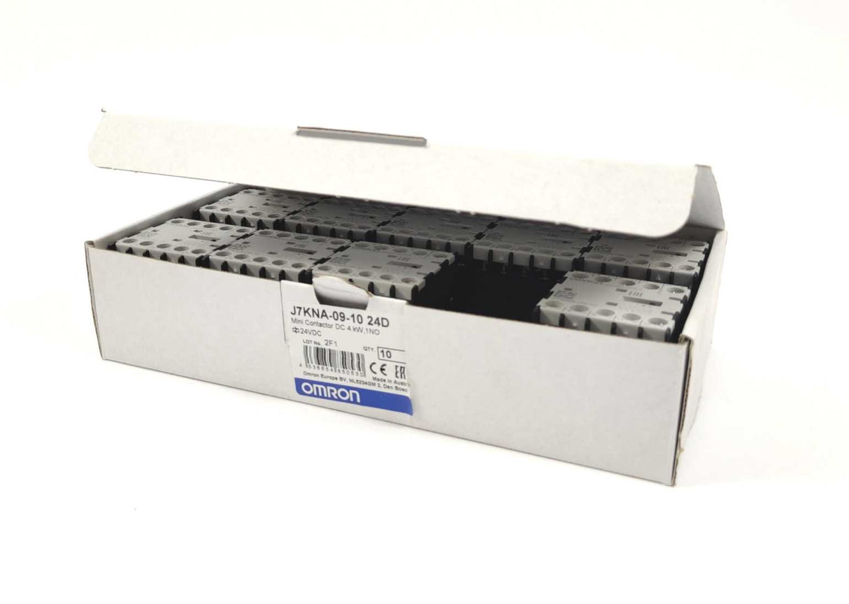 OMRON J7KNA-09-10 24D Mini Contactor DC 4 kW, 1NO w/ 24VDC Coil