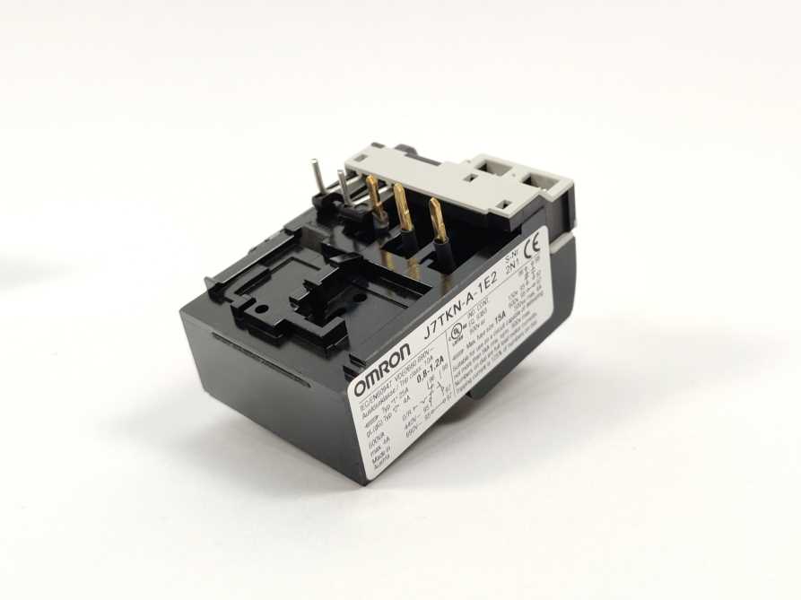 OMRON J7TKN-A-1E2 Thermal Overload Relay 0,8-1.2A