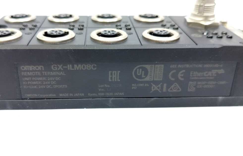 OMRON GX-ILM08C Remote Terminal