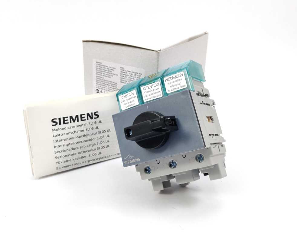 Siemens 3LD5200-0TK11 SENTRON 3LD5 switch disconnector UL