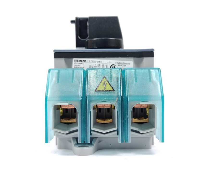 Siemens 3LD5200-0TK11 SENTRON 3LD5 switch disconnector UL