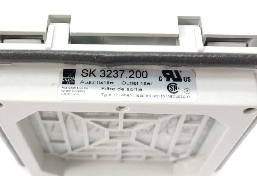 Rittal SK 3237.200 Air Outlet Filter