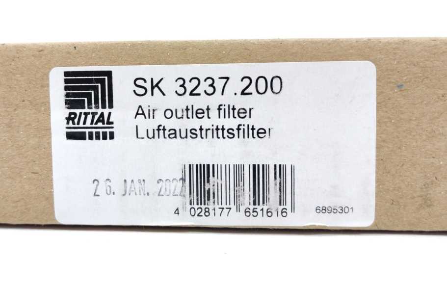 Rittal SK 3237.200 Air Outlet Filter