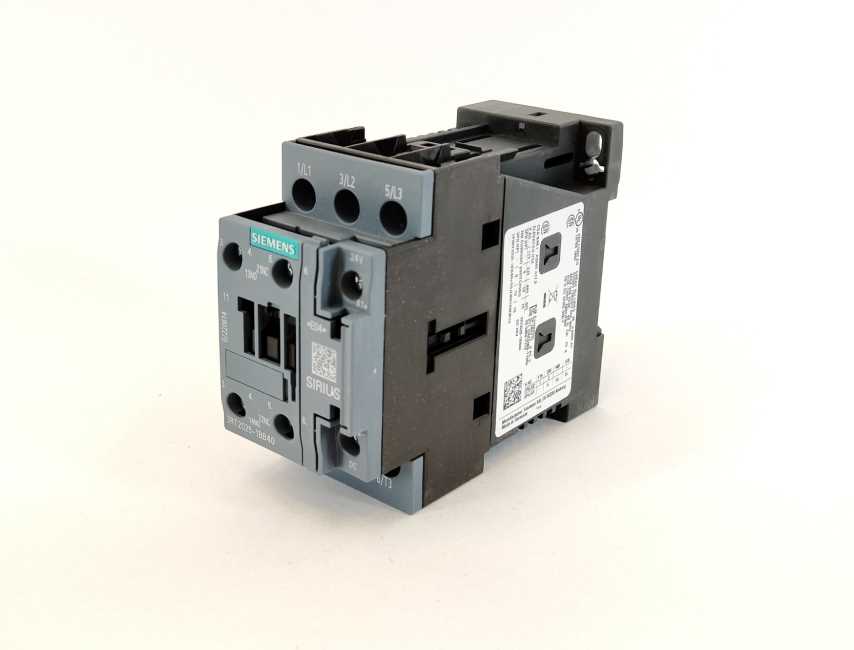 Siemens 3RT2025-1BB40 Power contactor