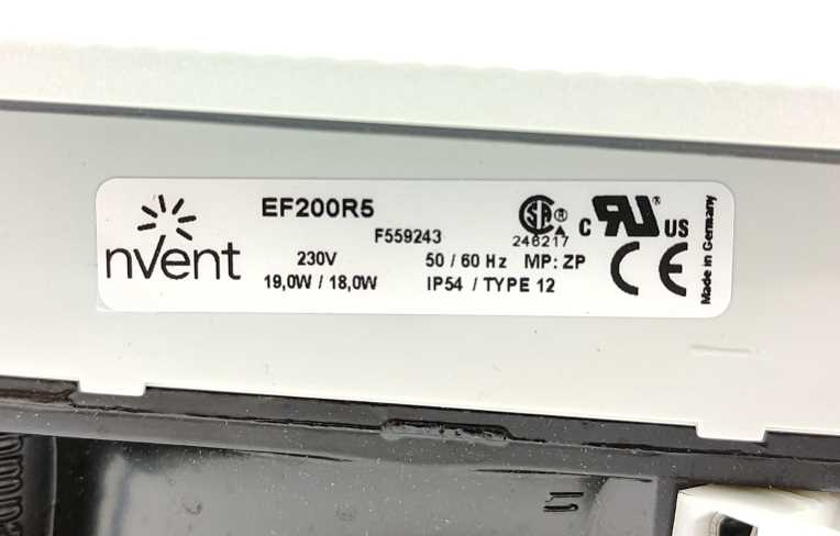 nVent EF200R5 Filter fan