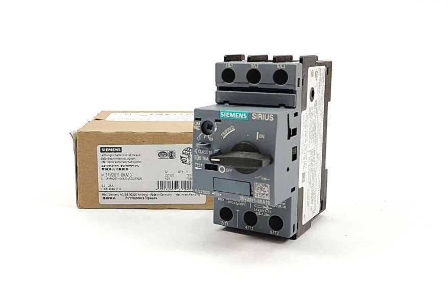 Siemens 3RV2011-0KA10 Circuit breaker E:01