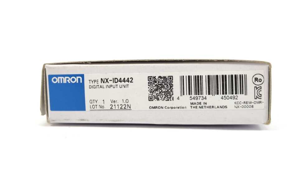 OMRON NX-ID4442 Digital Input Unit