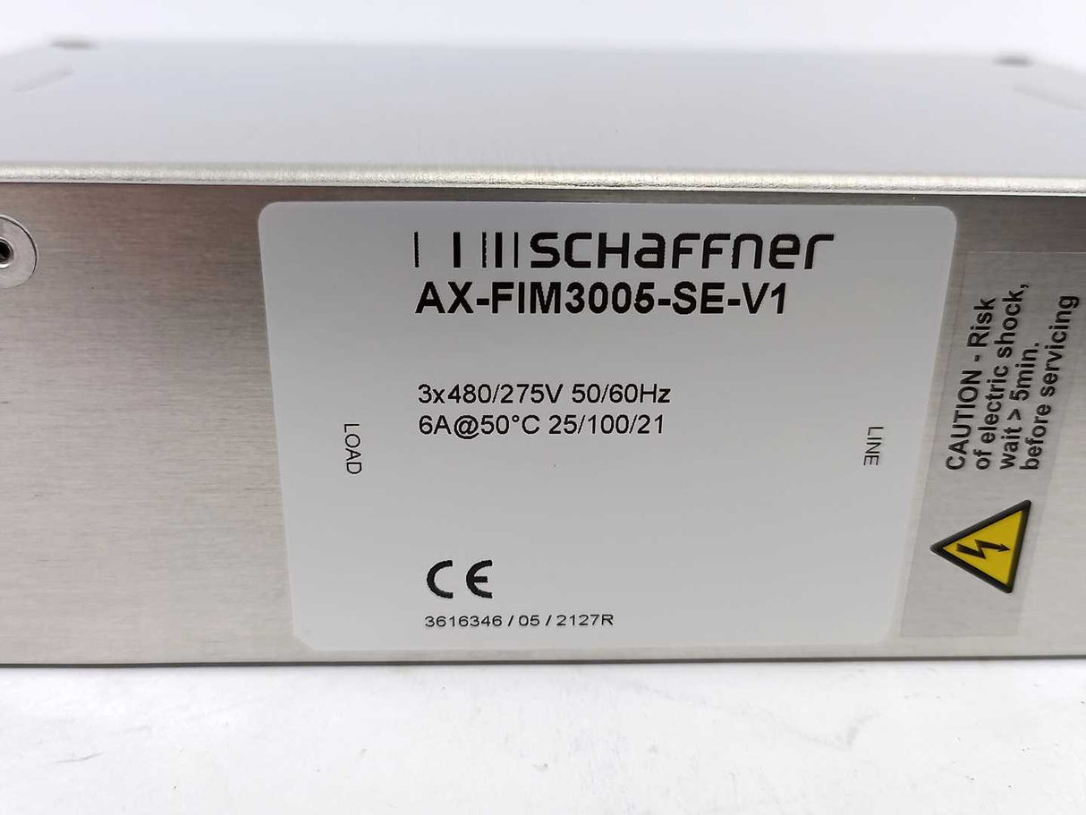 SCHAFFNER AX-FIM3005-SE-V1 Power Line Filter