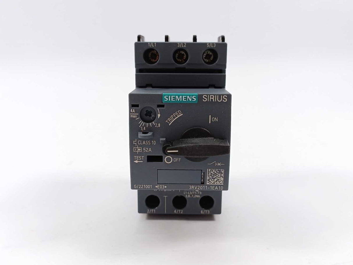 Siemens 3RV2011-1EA10 Circuit Breaker