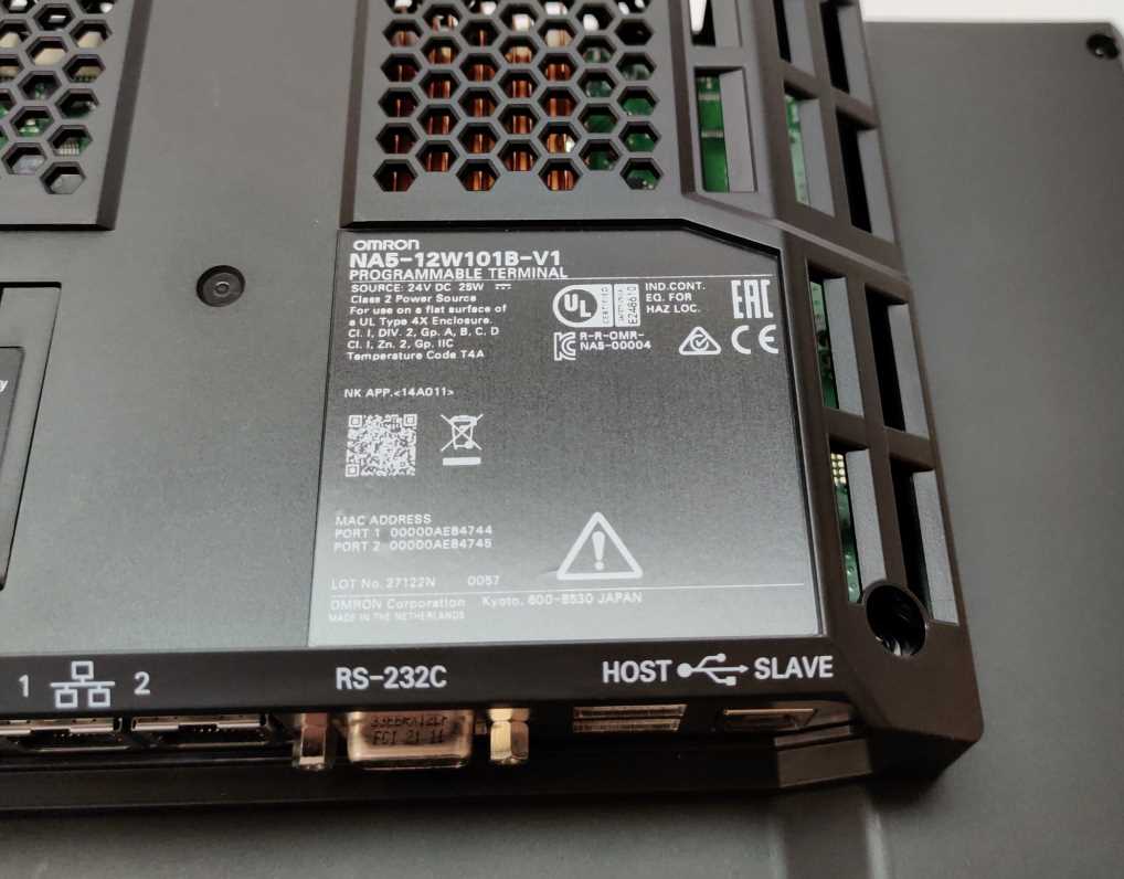 OMRON NA5-12W101B-V1 Programable Terminal