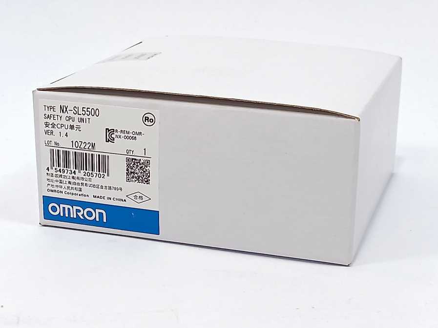 OMRON NX-SL5500 Safety CPU Unit
