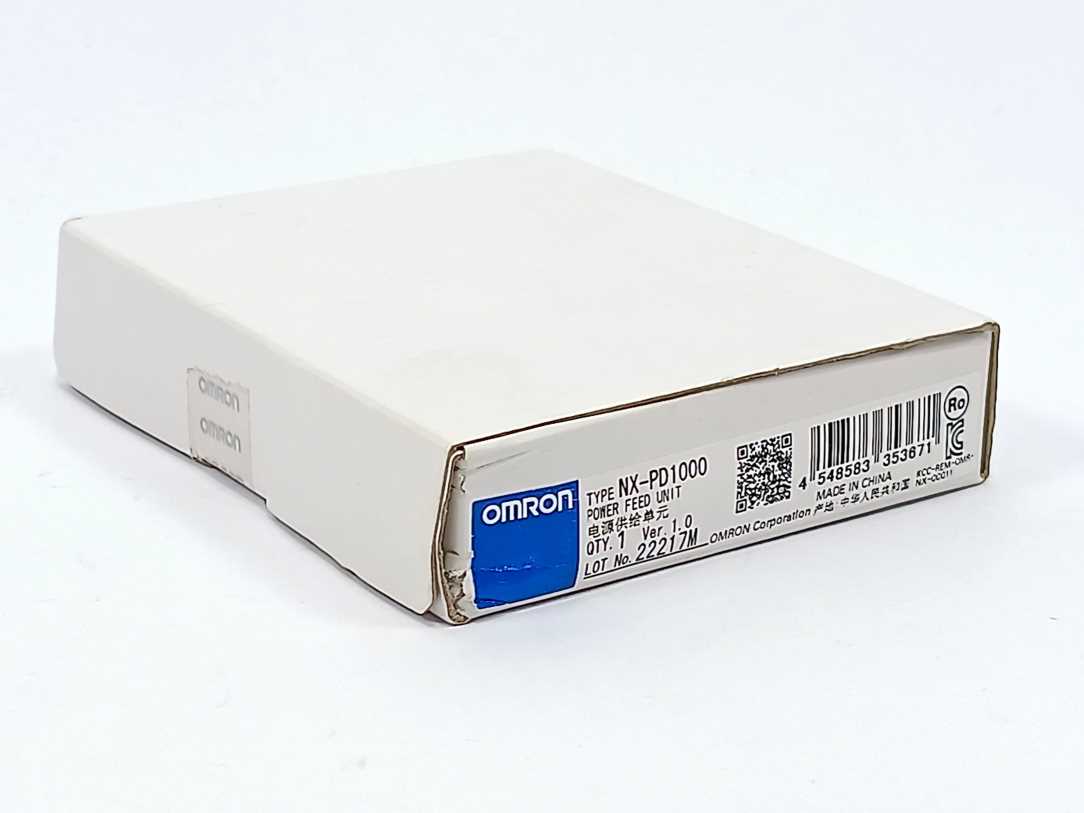 OMRON NX-PD1000 Power Feed Unit