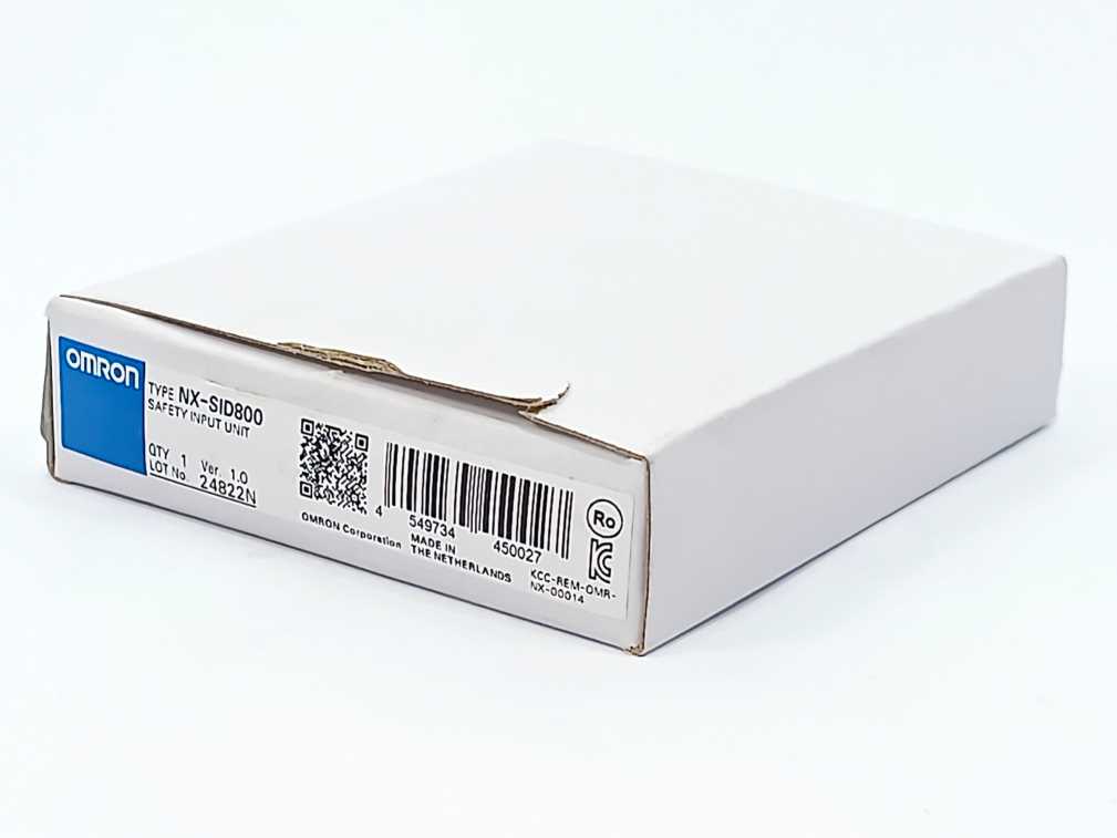 OMRON NX-SID800 Safety Input Unit